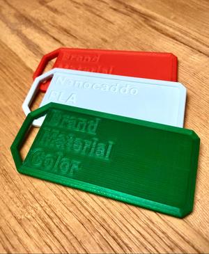 Customizable Filament Sample