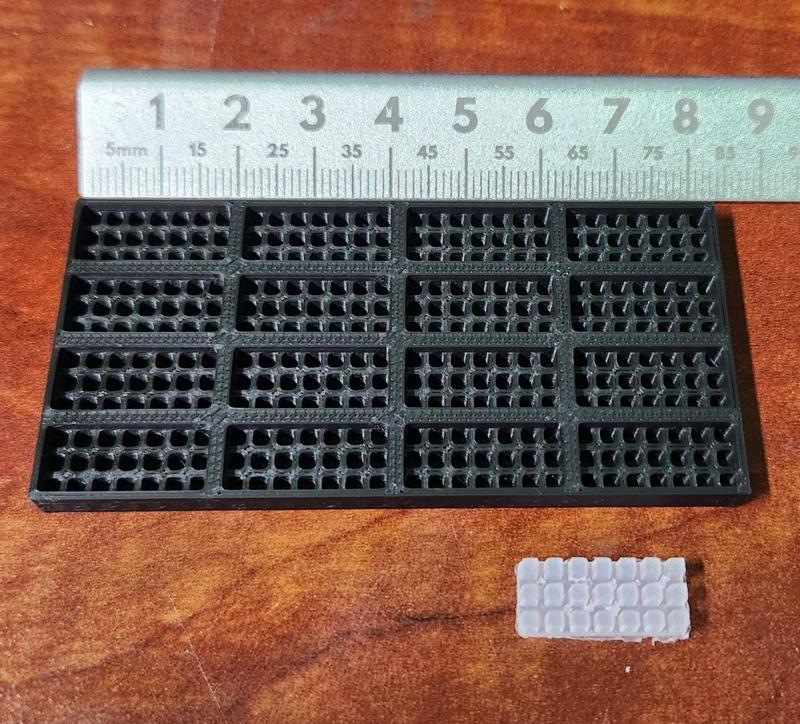 Silicone Wiper Mold (7 fingers)