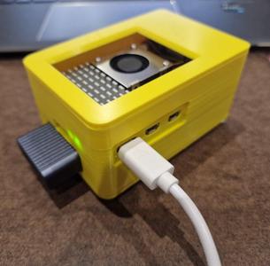 Raspberry Pi 5 and 2280 NVME SSD Cooler Case