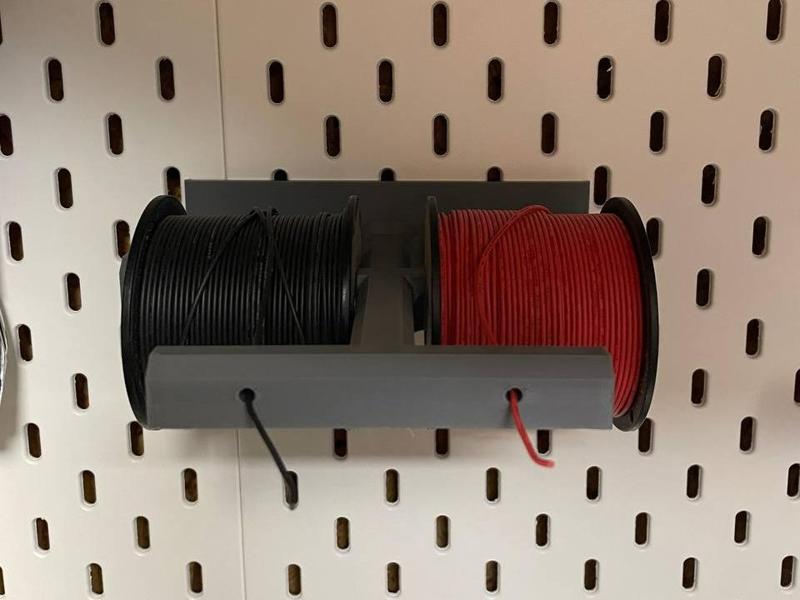 Skadis Cable Holder (63mm / 25mm Roll)