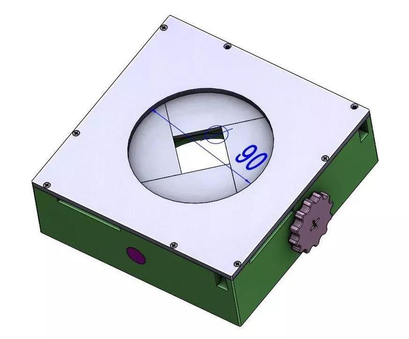 Gear Box 04 for 3d printing-D90 gift box bevel gear diy 3d print