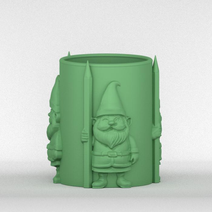 Gnome Pencil Holder