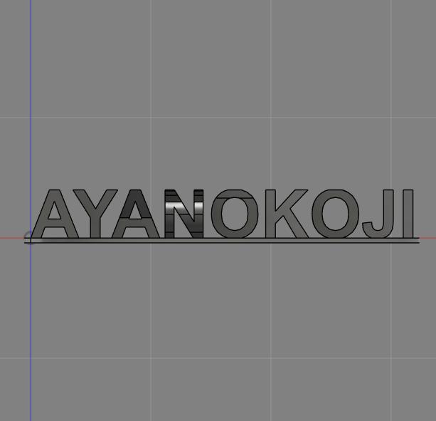 Ayanokoji / Kiyotaka Text Flip