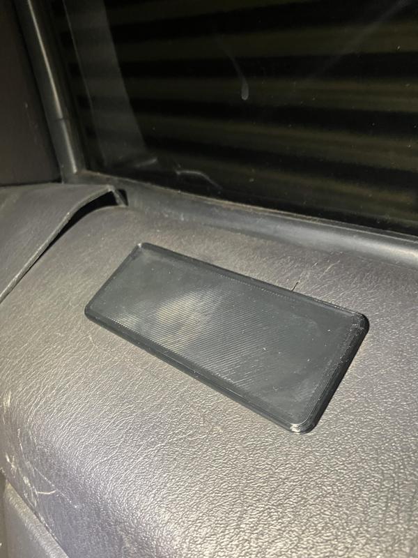 Jeep Cherokee XJ Rear Seat Delete Fillers