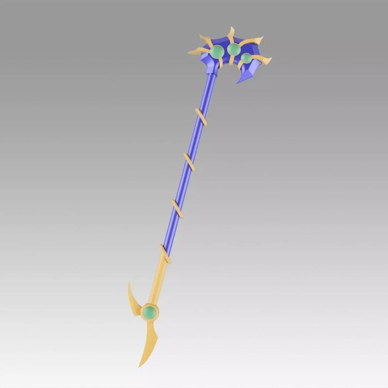 Yugioh Duel Monsters GX Magicians Valkyria Cane Cosplay Weapon