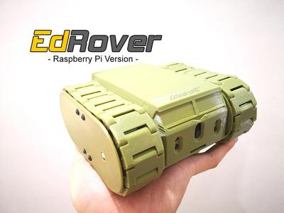 EdRover - Raspberry Pi Home Surveillance Rover with Charging Station