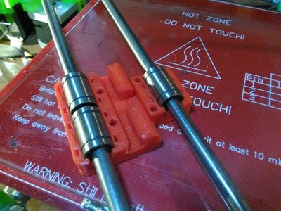 prusa I3 3 bearings x carriage