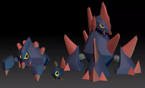 Pokemon Roggenrola Boldore Gigalith