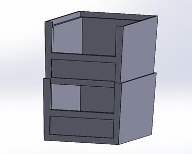 Boite de rangement atelier , Box workshop