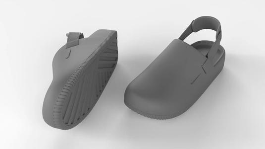 Printable Nike Calm Mule Shoe