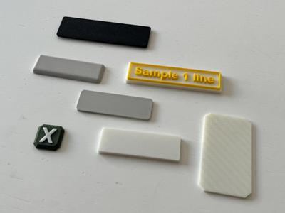 Proportional Plates (Edge, Cut, Rounded, Framed)