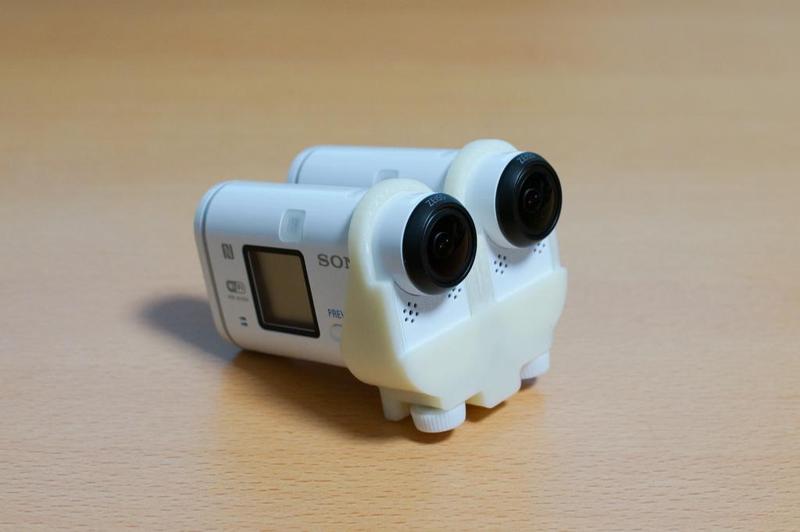 Dual Mounter for SONY Action Cam