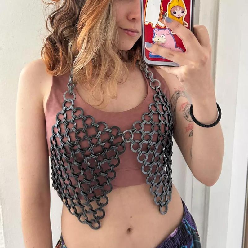 Japanese 8in2 Chainmail Lingerie Top