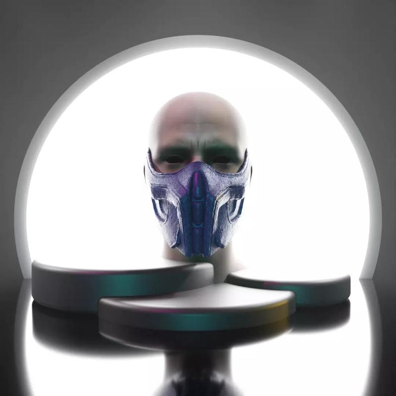 Icy Tears of Atonement Mask - Ultra-Detailed Model