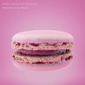 Rose Macaron and Sea salt caramel Macaron