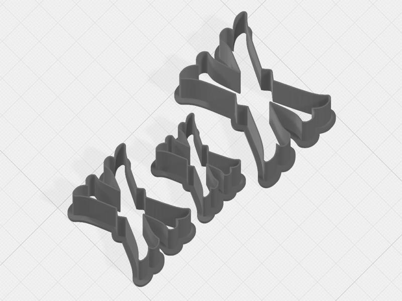 Letter X Collection Cookie Cutter