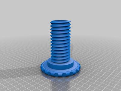 Filament adapter Wanhao Duplicator I3 and filament roll with 53mm center hole