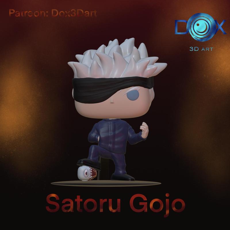 Funko Satoru Gojo & Jogo head