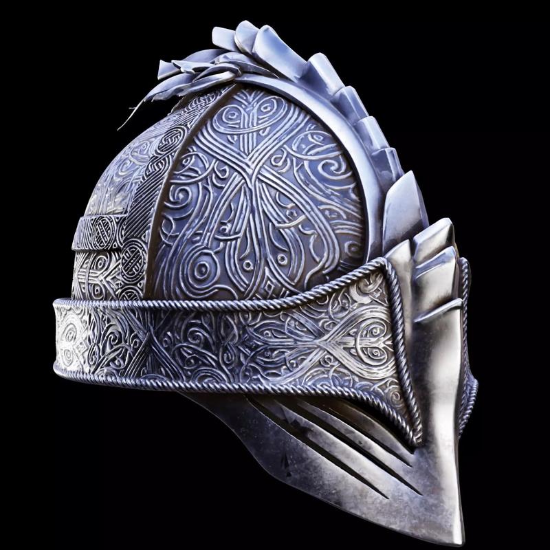 RAGING WOLF COSPLAY HELM - VARGRAM - ELDEN RING 3DPRINT FAN ART