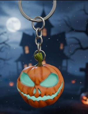 Jack O'Lantern Keychain - Fortnite Pumpkin Head - Fortnite - Ready to Print