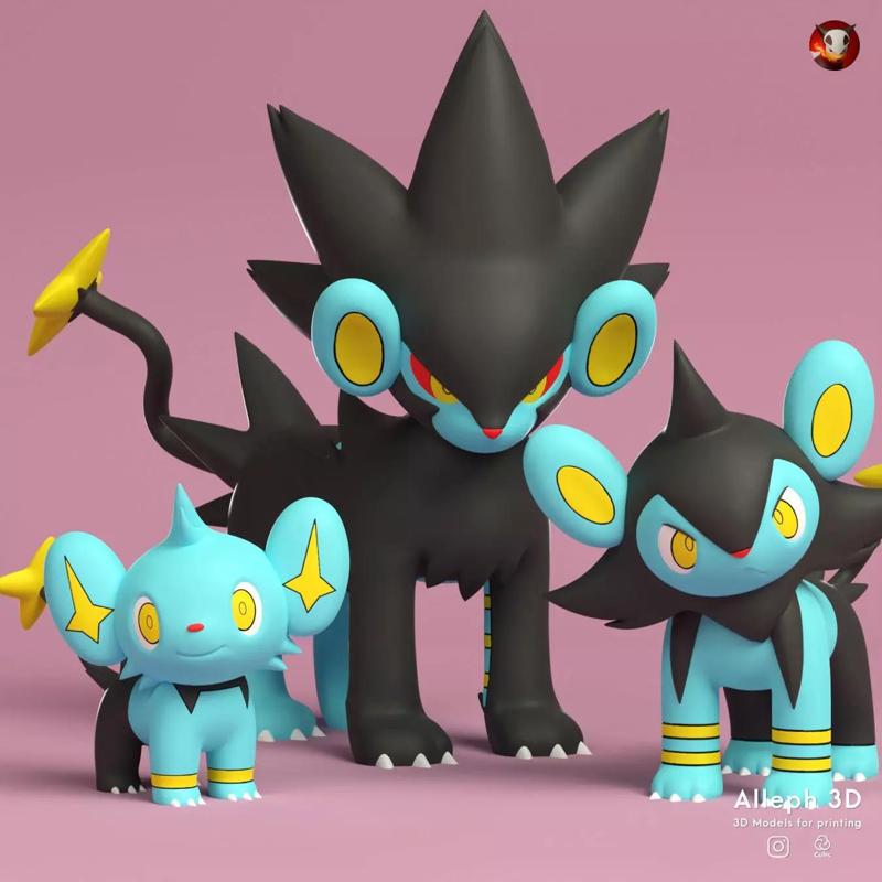 Pokemon shinx evolution pack