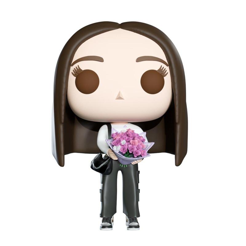 Funko pop girl and flowers