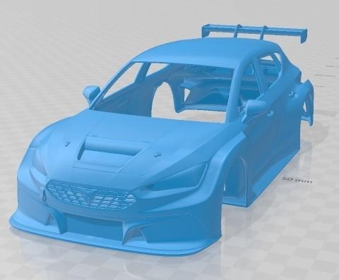 Leon Cupra Competition TCR 2020 Printable Body Car