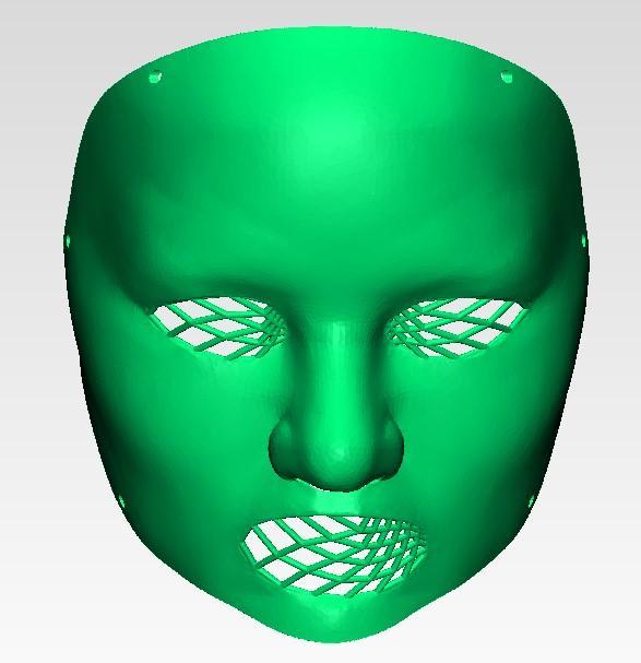 Mask v3 for 3d printing