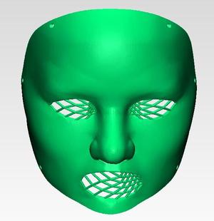 Mask v3 for 3d printing