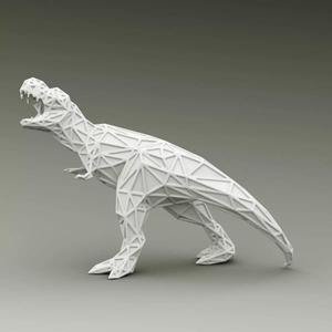 3D PRINTED MODEL T-REX-Prominent-triangulate-design