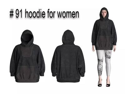 91 hoodie pattern