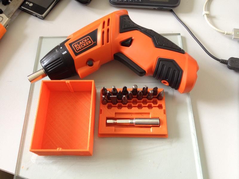 Screwdriver hex box Black&Decker