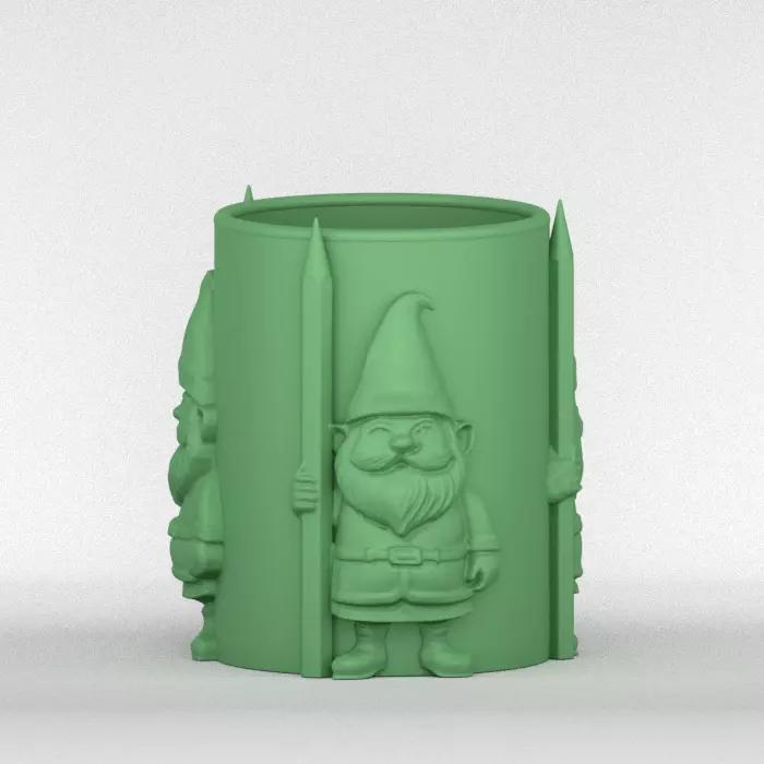 Gnome Pencil Holder