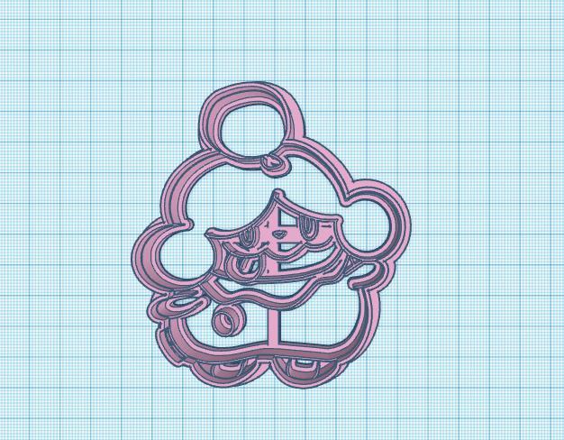 Pokemon: Slurpuff Cookie Cutter