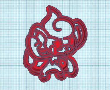 Pokemon: Pansear Cookie Cutter