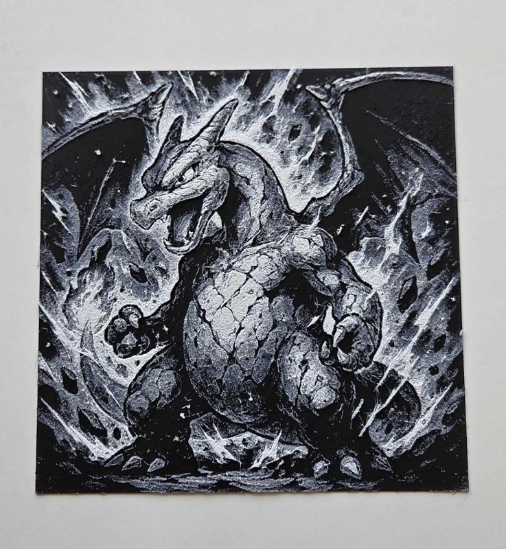 🔥🐉 Premium 3D painting "Charizard: Ancestral Fury" 🐉🔥