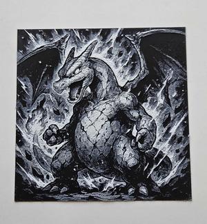 🔥🐉 Premium 3D painting "Charizard: Ancestral Fury" 🐉🔥