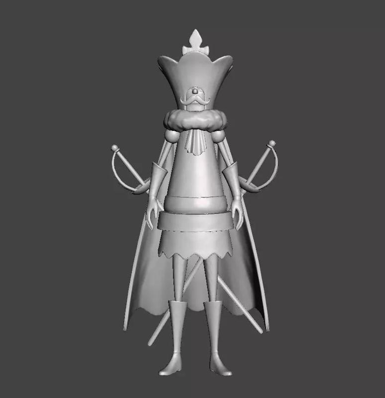 King Soldiers Homies 3D Model