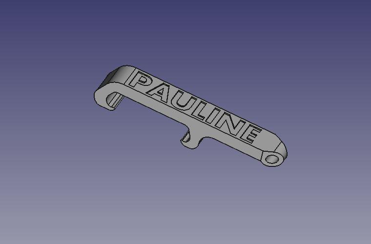 Pauline pocket bottle opener