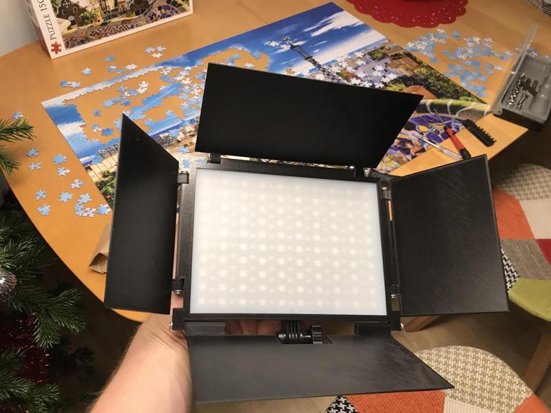 Barndoor for LED Yongnuo YN300 Air II Rgb