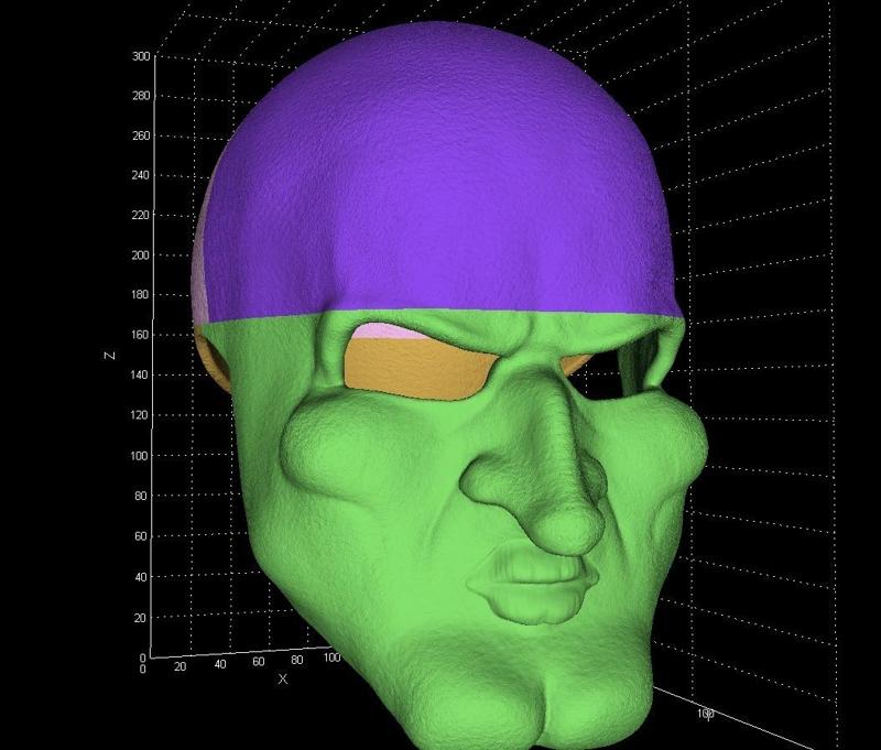 Handome Squidward mask for halloween