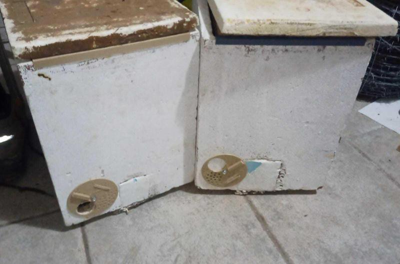 round door beehive 9.2cm polystyrene hive