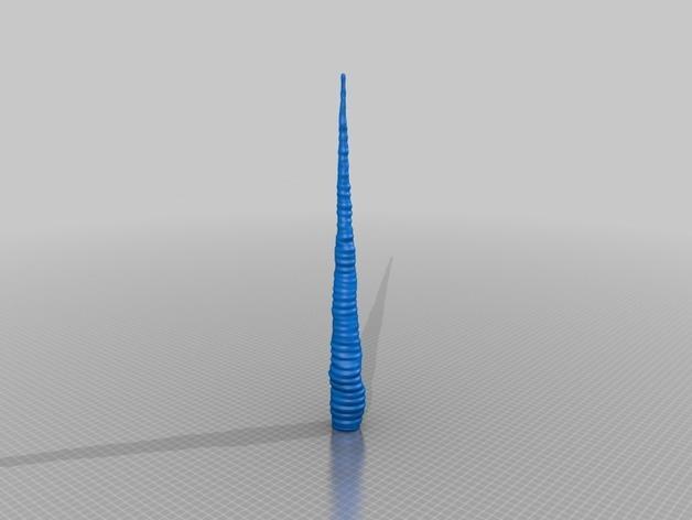 Real rippled Icicle 120207.553