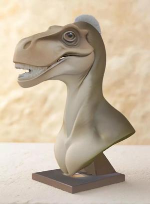 Edmontosaurus Head Bust 3D Model - STL Printable Dinosaur