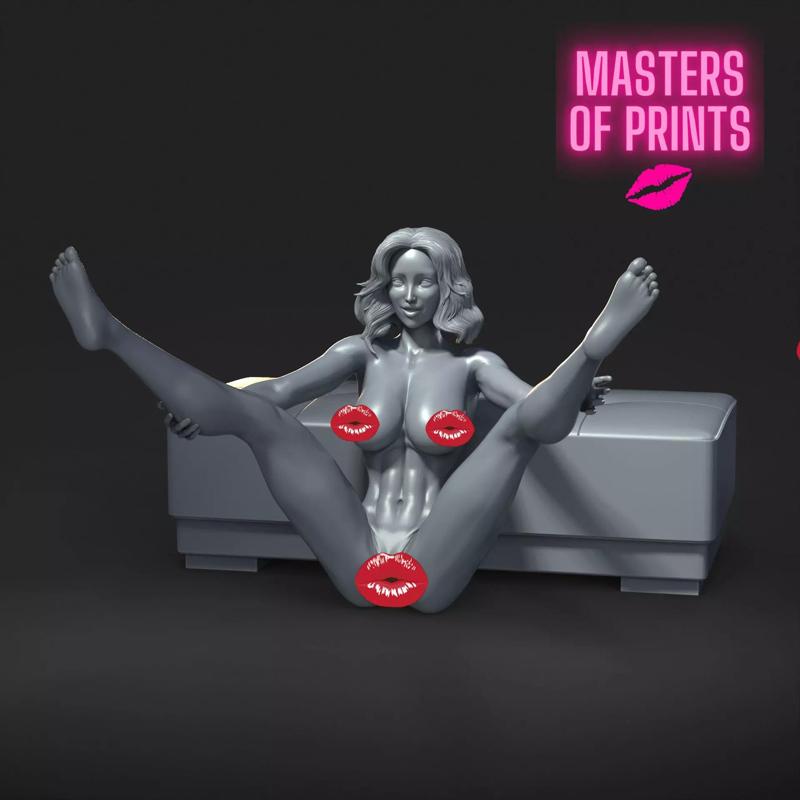 sexy pose - NSFW - EROTIC MINIATURE 75 MM SCALE