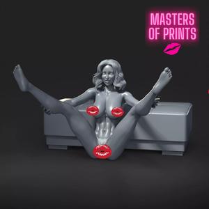sexy pose - NSFW - EROTIC MINIATURE 75 MM SCALE