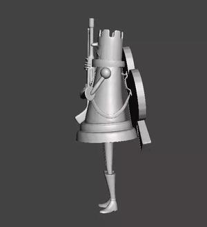 Rook  Soldiers Homies 3D Model