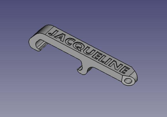 Jacqueline pocket bottle opener