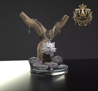 Wolf Medallion5