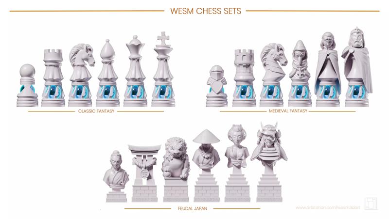 WESM CHESS SETS -LUXO